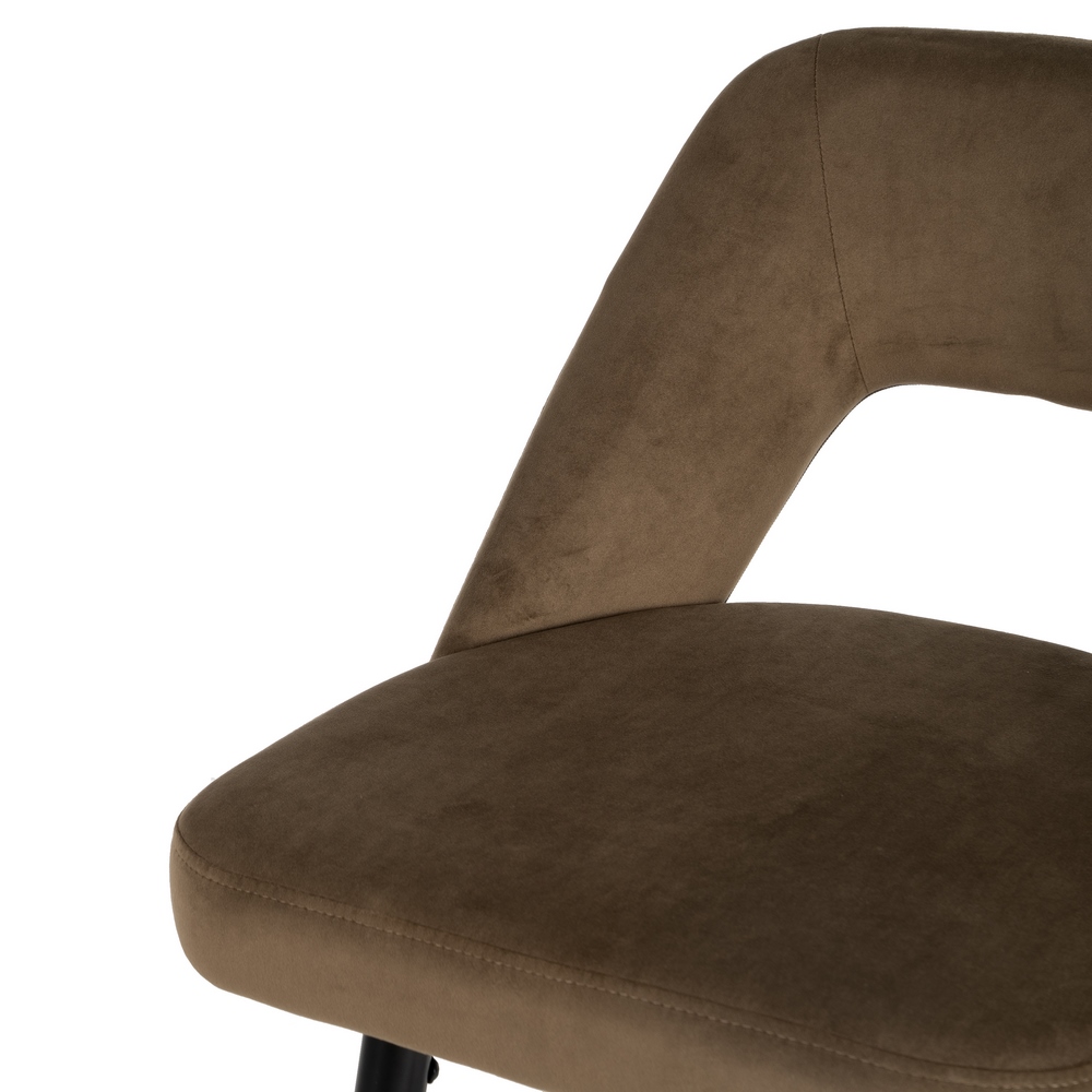 TABURETE CAFÉ TEJIDO-METAL 43 X 47 X 105 CM - Imagen 5