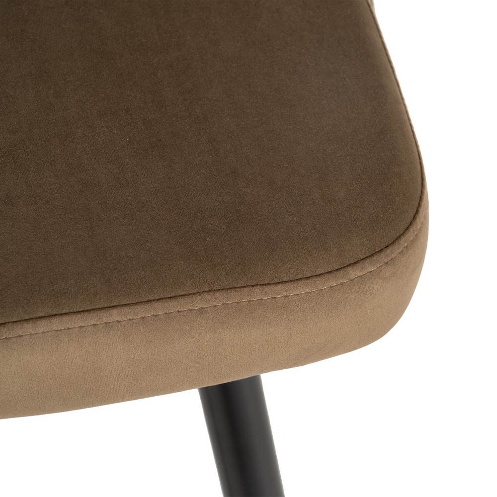 TABURETE CAFÉ TEJIDO-METAL 43 X 47 X 105 CM - Imagen 6