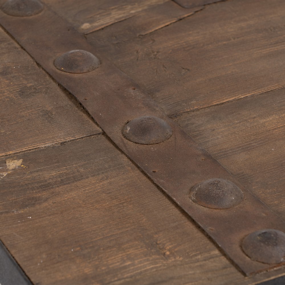 MESA CENTRO NATURAL-NEGRO 165 X 64 X 55 CM - Imagen 4