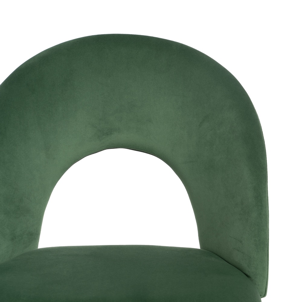 SILLA VERDE TEJIDO-METAL CONTRACT 49 X 60 X 81 CM - Imagen 5