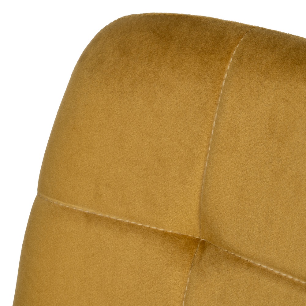 SILLA MOSTAZA TERCIOPELO CONTRACT 45 X 51 X 88,50 CM - Imagen 6