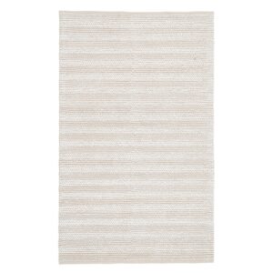 ALFOMBRA CREMA TEJIDO DECORACIÓN 250 X 350 CM