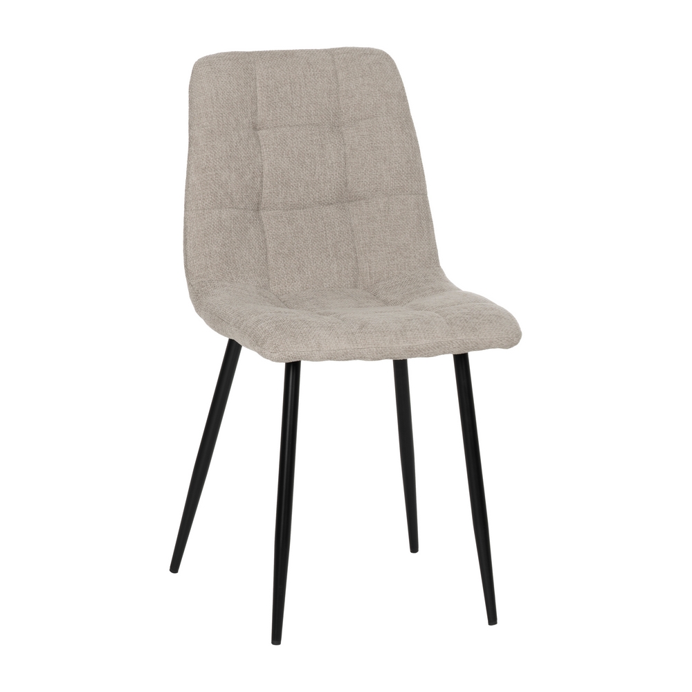 SILLA GRIS TEJIDO-METAL CONTRACT 44 X 42 X 89 CM - Imagen 2
