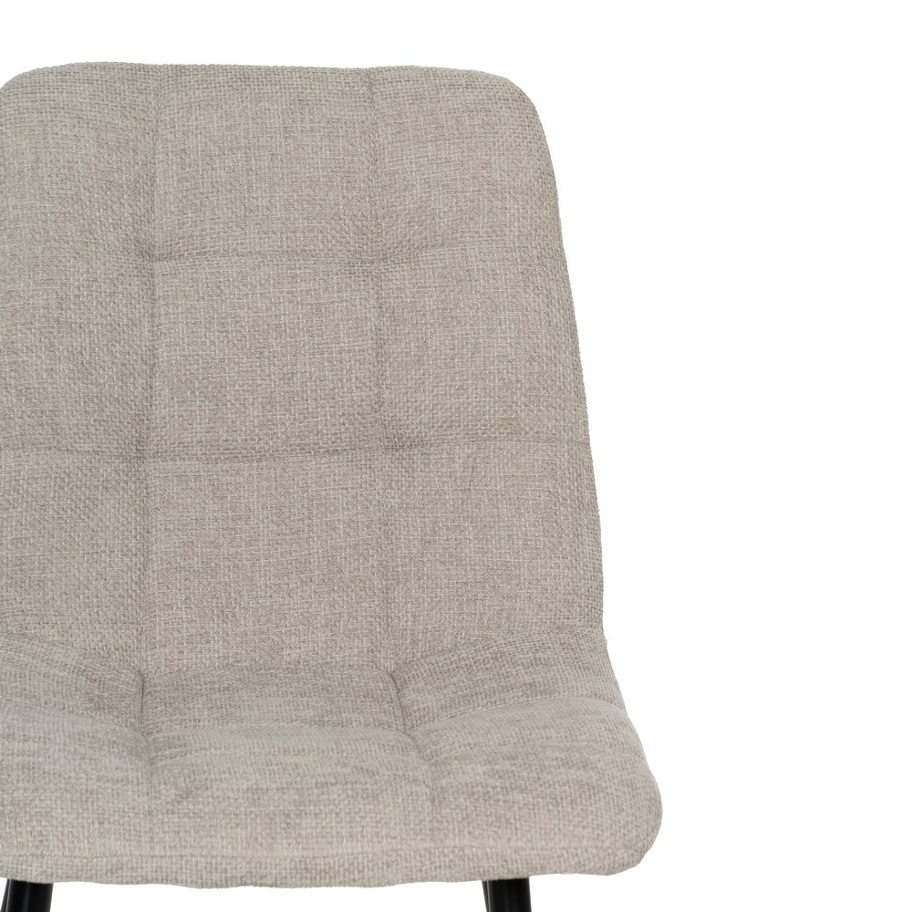 SILLA GRIS TEJIDO-METAL CONTRACT 44 X 42 X 89 CM - Imagen 5