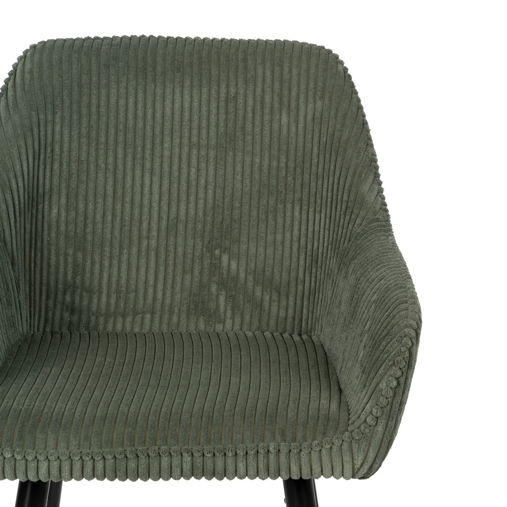 TABURETE VERDE TEJIDO-METAL CONTRACT 54 X 41,50 X 109 CM - Imagen 5