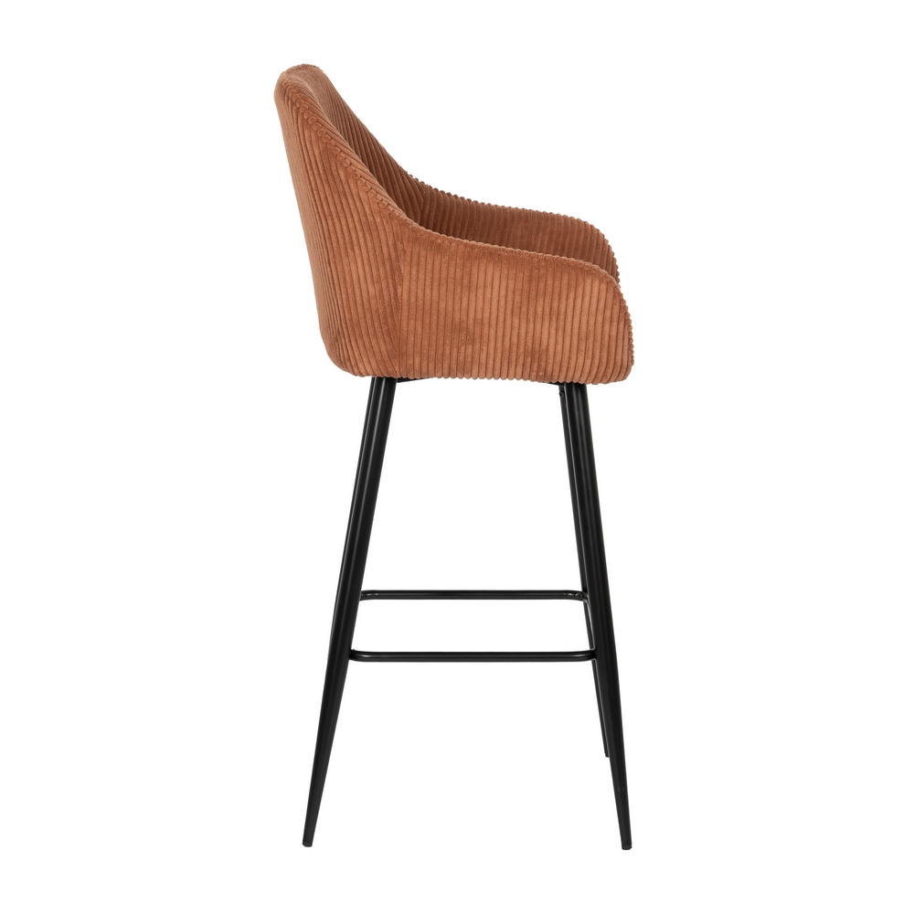 TABURETE TERRACOTA TEJIDO-METAL CONTRACT 54 X 41,50 X 109 CM - Imagen 3