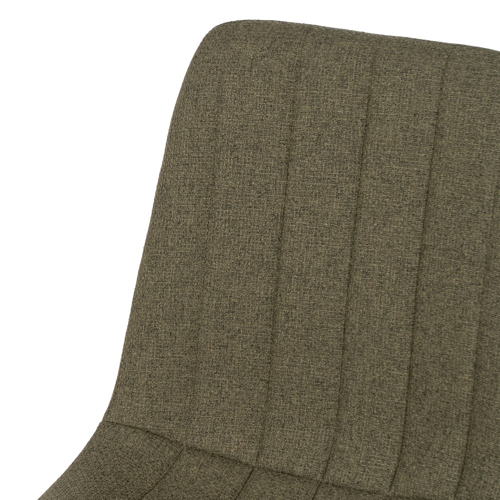 SILLA VERDE TEJIDO-METAL SALÓN 44 X 51 X 88 CM - Imagen 6