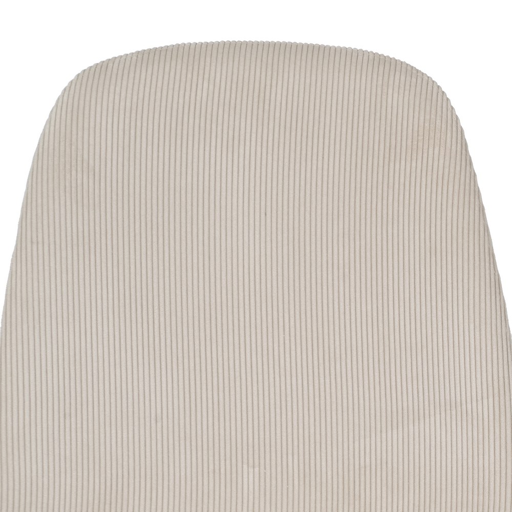 SILLA PANA CREMA TEJIDO-METAL SALÓN 44 X 47 X 88 CM - Imagen 5