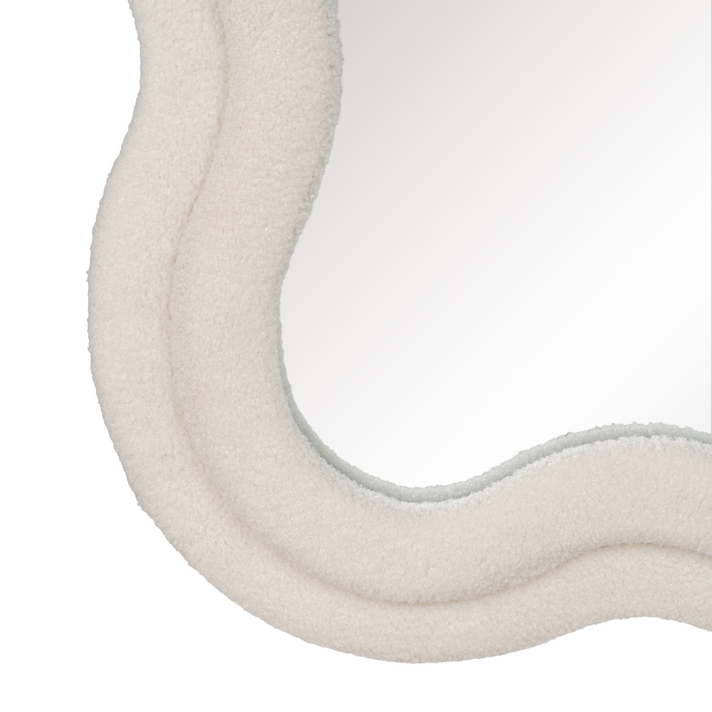 ESPEJO CREMA DM-TEJIDO DECORACIÓN 60 X 4 X 160 CM - Imagen 5