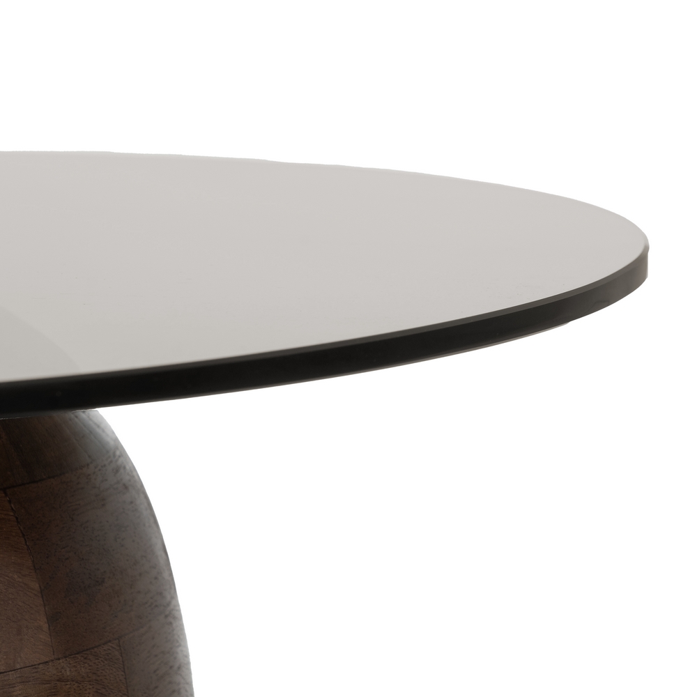 MESA CENTRO MIEL MADERA DE MANGO 50 X 50 X 56 CM - Imagen 5