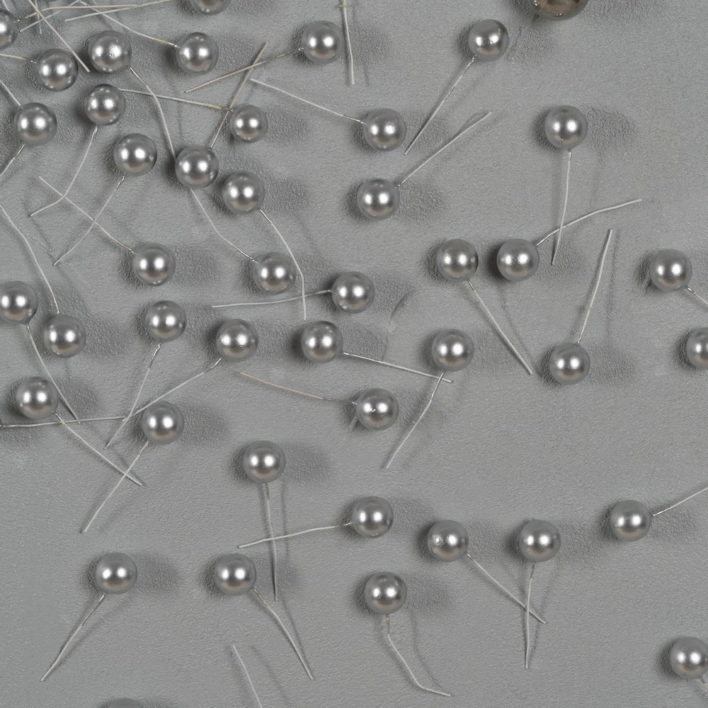 CUADRO ABSTRACTO BLANCO-PLATA 100 X 100 CM - Imagen 3