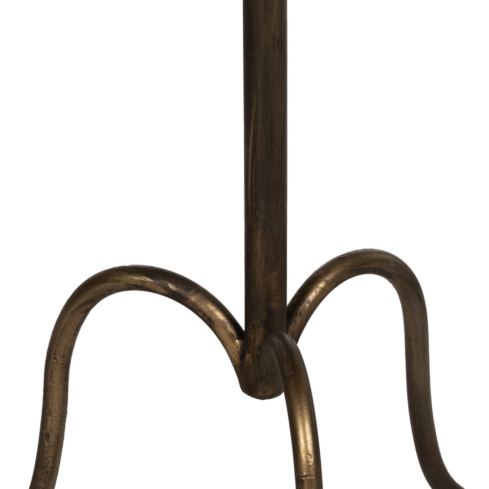 MESITA ORO VIEJO METAL 50 X 50 X 71 CM - Imagen 6