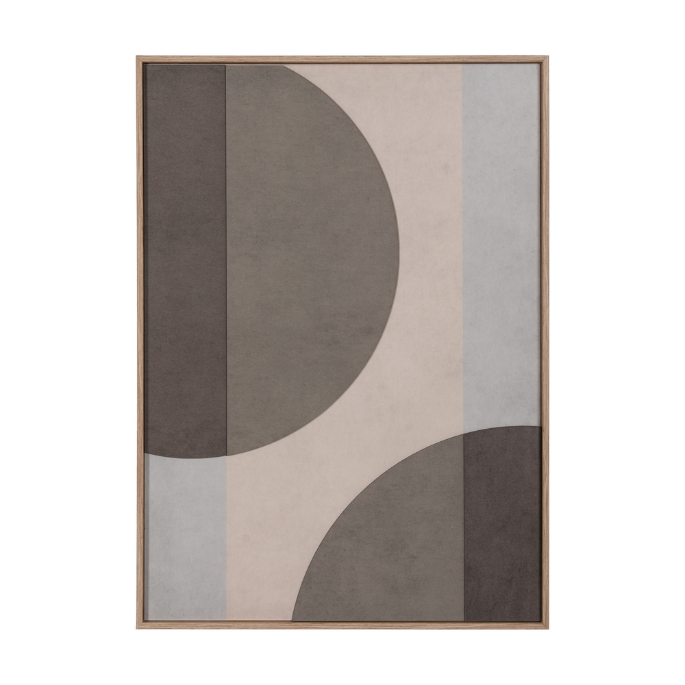 CUADRO MIX TALLADO&PRINT 2/M MADERA 50 X 3 X 70 CM - Imagen 2