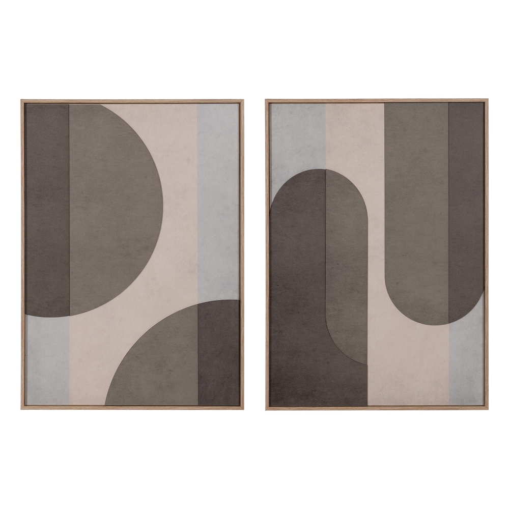 CUADRO MIX TALLADO&PRINT 2/M MADERA 50 X 3 X 70 CM