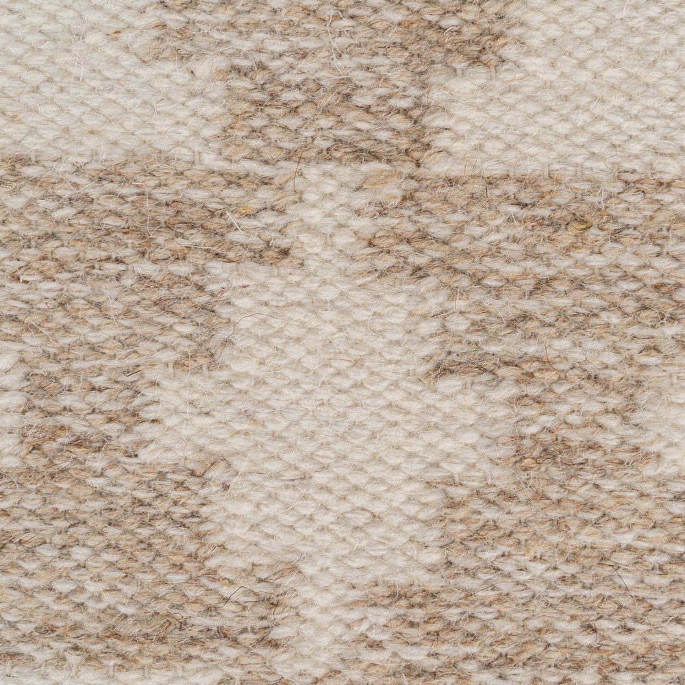 COJÍN BLANCO NATURAL LANA-ALGODÓN 45 X 45 CM - Imagen 3