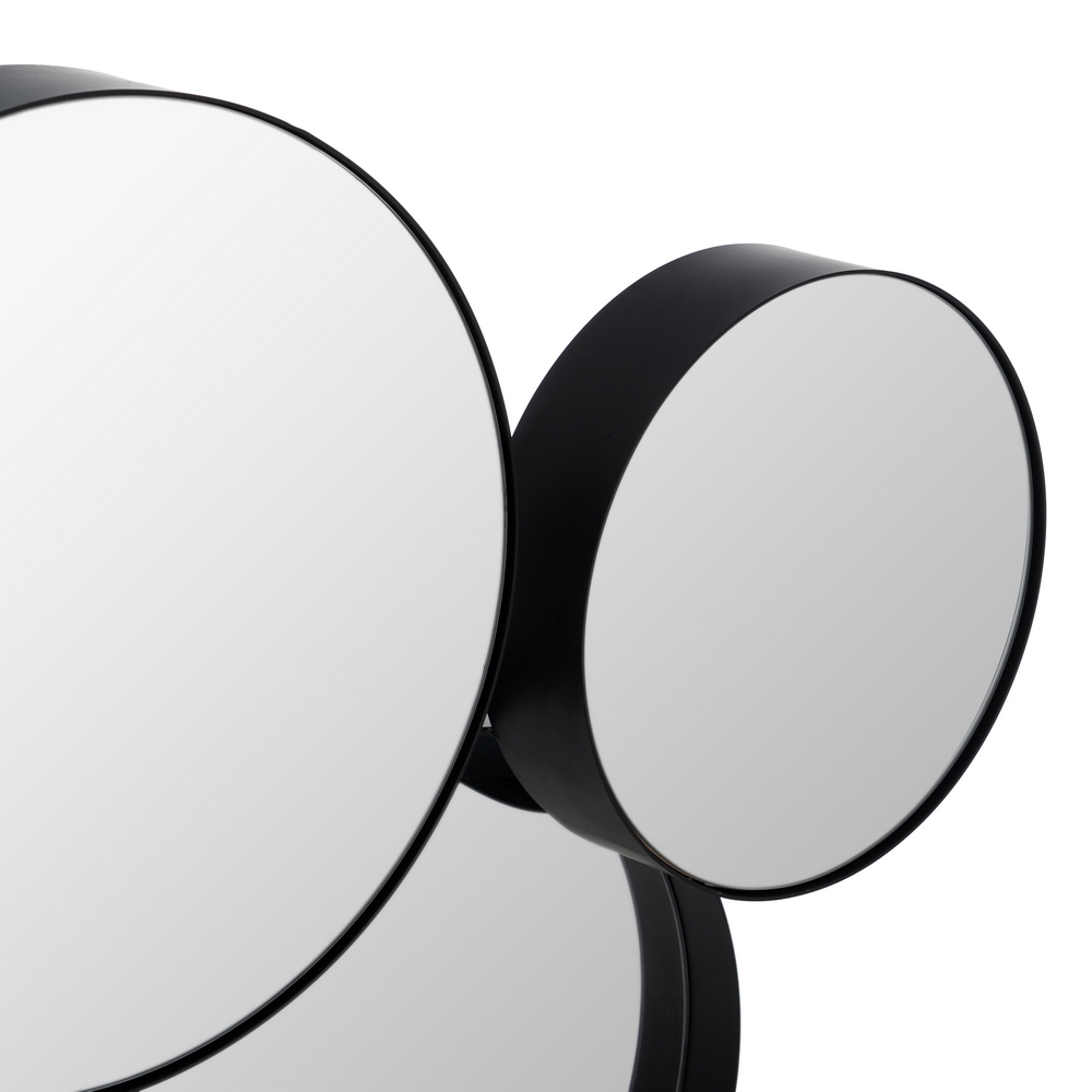 ESPEJO PARED NEGRO DM-METAL 170 X 15 X 95 CM - Imagen 3