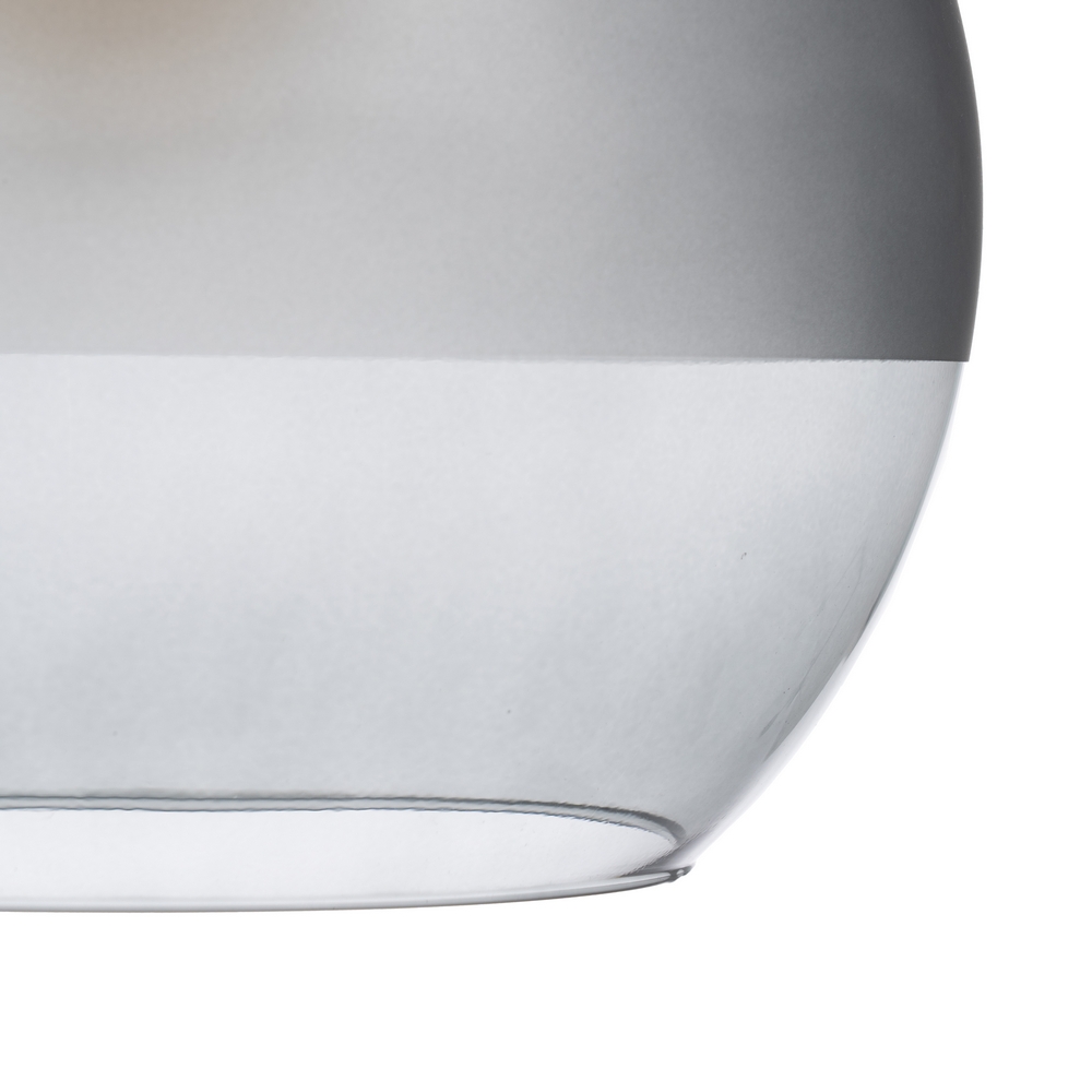 LÁMPARA DECORACIÓN GRIS CRISTAL 30 X 30 X 25 CM - Imagen 4