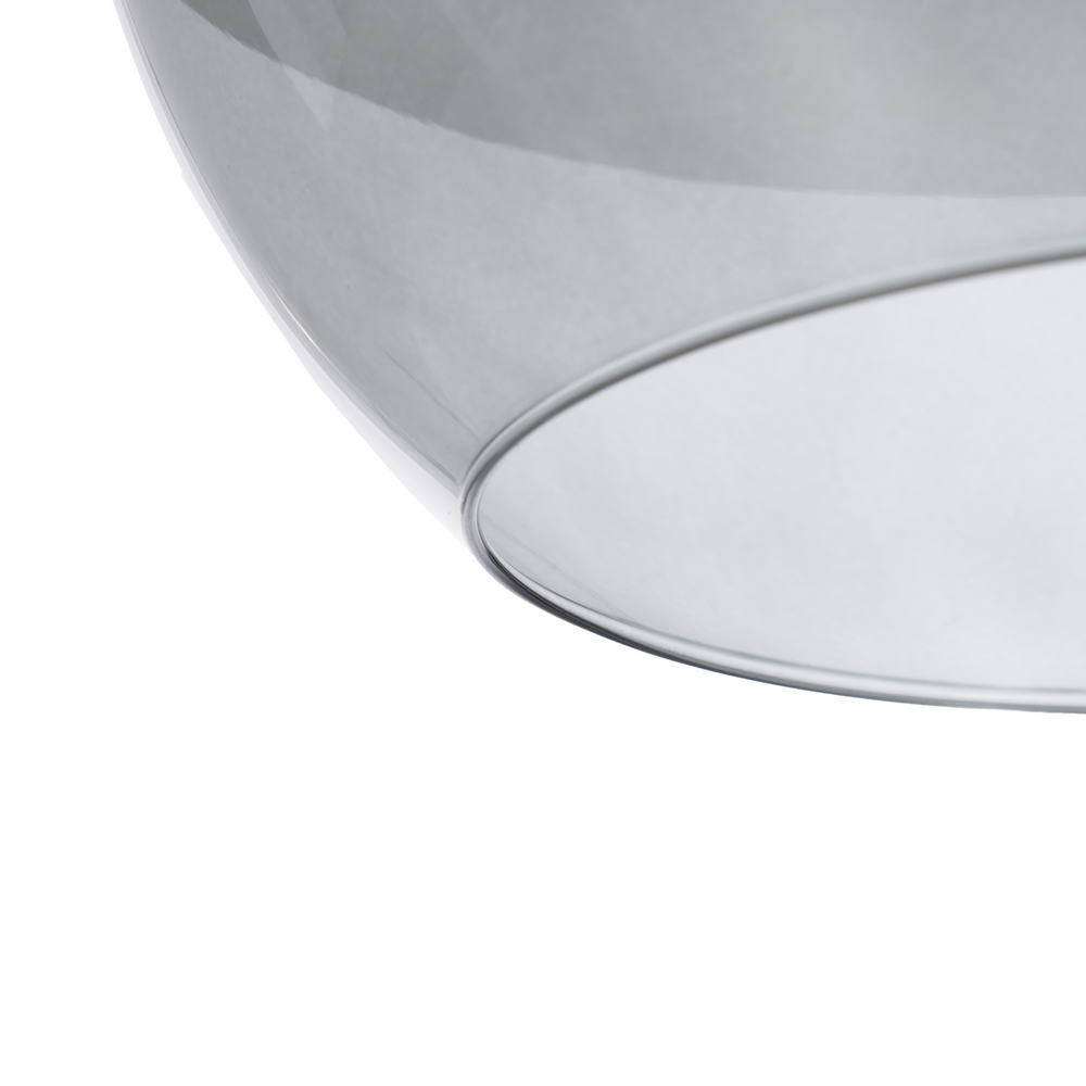 LÁMPARA DECORACIÓN GRIS CRISTAL 30 X 30 X 25 CM - Imagen 5