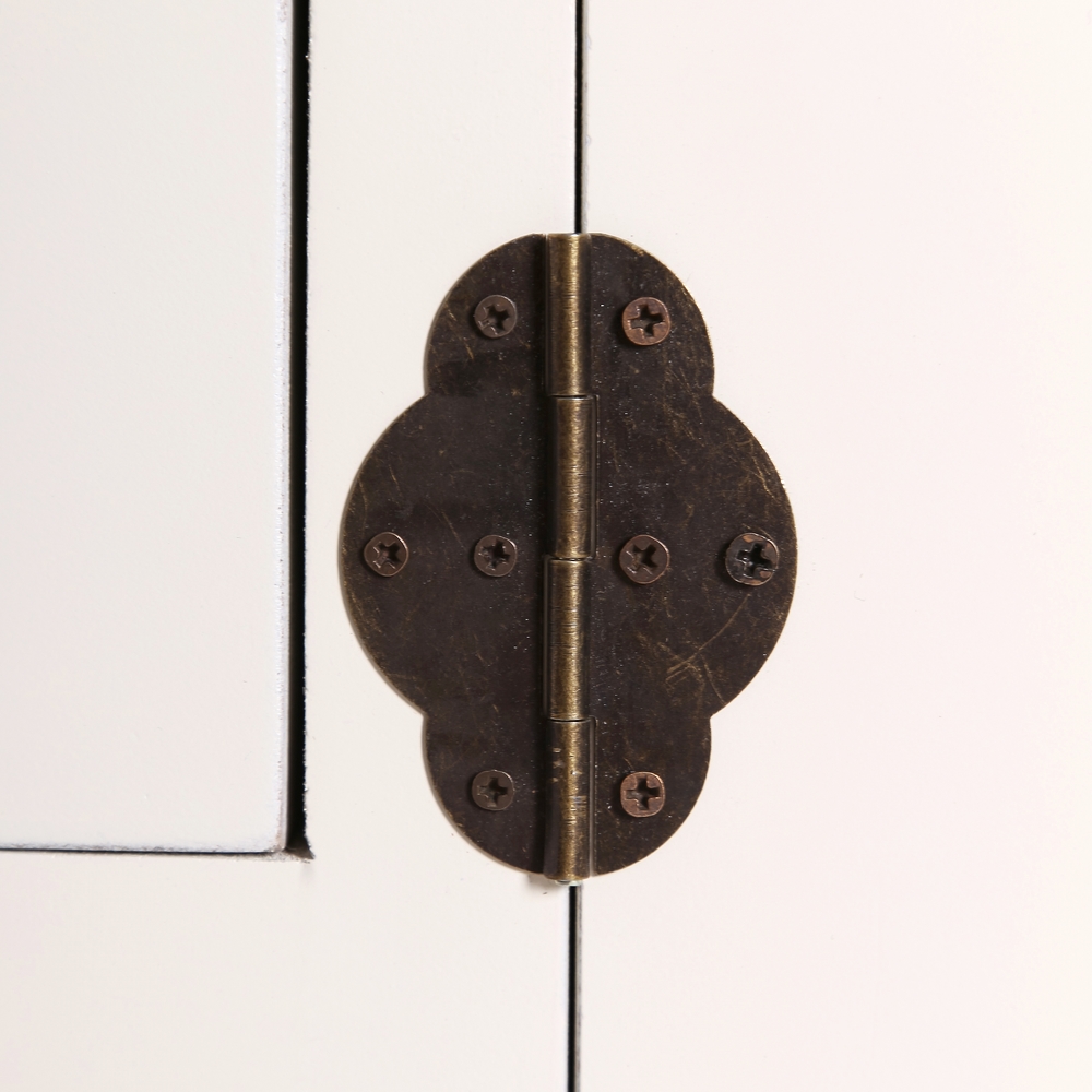 MESITA 2 PUERTAS Y 1 CAJÓN BLANCO 45 X 26 X 69 CM - Imagen 5