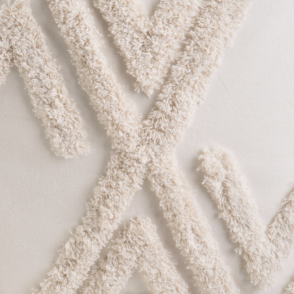 COJÍN 2/M POLIALGODÓN NATURAL 45 X 45 CM - Imagen 3