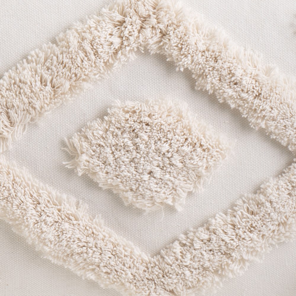 COJÍN 2/M POLIALGODÓN NATURAL 50 X 30 CM - Imagen 3