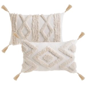 COJÍN 2/M POLIALGODÓN NATURAL 50 X 30 CM